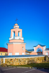 Obraz premium The Saints Peter and Paul Church in the village of Baruny, Belarus (XVIII century).