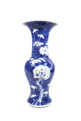 Vintage Cup or Jar Vase On A White Background for Decoration