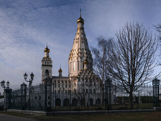 Obraz premium COMING IN HONOR OF ALL SAINTS In Minsk. Belarus