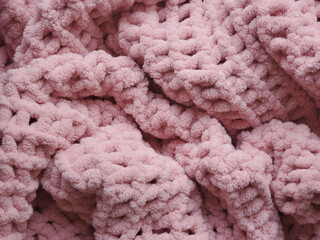 pink wool texture