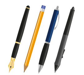 Set of  pens