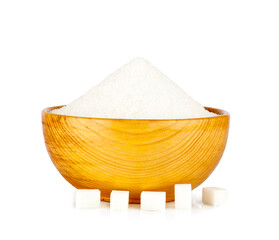 Sugar isolated on a white background