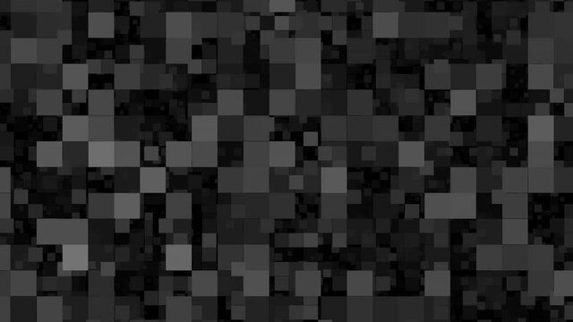 黒色の正方形幾何学背景素材