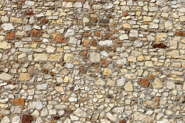 Wall texture of various stones