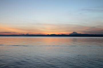 Obraz premium sunset over the sea