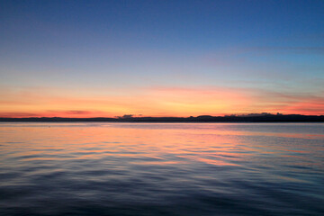 Obraz premium sunset over the sea