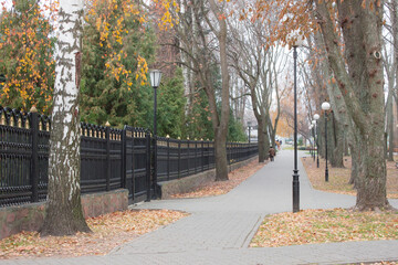 The Gomel palace-park architectural ensemble (XVIII - XIX centuries).
