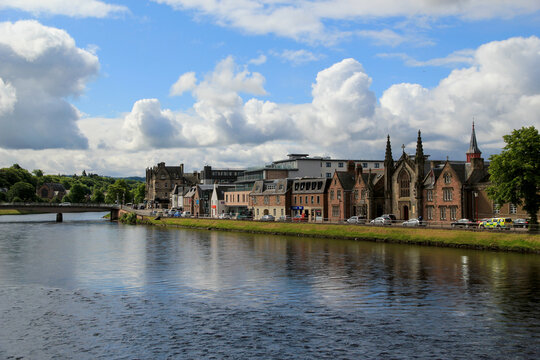 view of Inverness on the river 