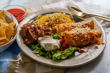 Mexican Enchiladas Dinner