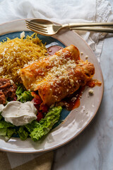 Mexican Enchiladas Dinner