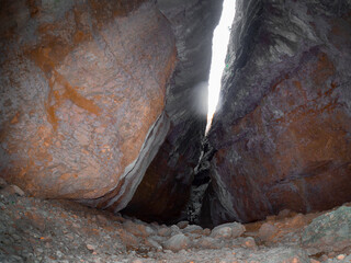 San Julian gorges located in the surroundings of the village of nueno located in the province of...