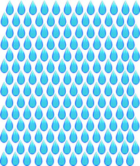 water drops with white background abstract pattern