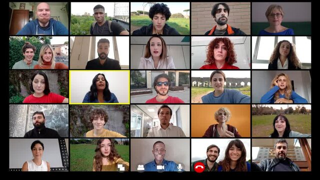 Group call 27 people