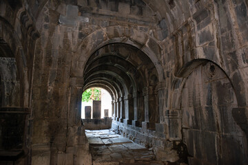 Obraz premium Sanahin monastery (St. Astvatsatsin (the Mother of God)) complex was built in the 10th – 13th centuries. It served as the educational center of medieval Armenia.