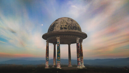 ufo in the sky