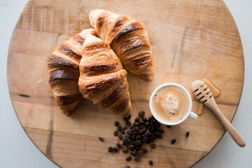breakfast food display 