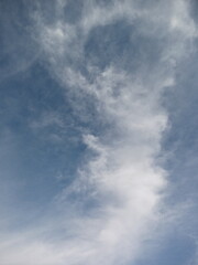 Obraz premium blue sky with clouds