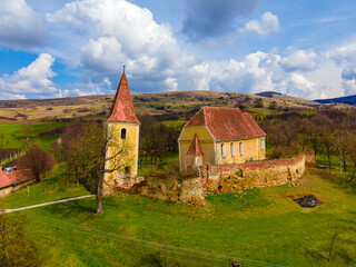 beautiful, scenic, landscape, destination, landmark, tower, transylvania, heritage, history, ancient, saxon, medieval, fortified, castle, unesco, citadel, church, village, biertan, sibiu, architecture