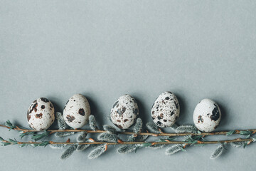 Fototapeta Kolorowe jajka na Wielkanoc obraz