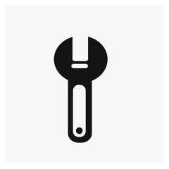 Tool vector icon.  Editable stroke. Linear style sign for use on web design and mobile apps, logo. Symbol illustration. Pixel vector graphics - Vector