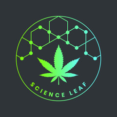Science lead medical logo design