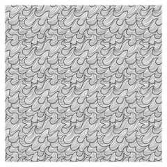 Seamless pattern with black stormy waves. Design for backdrops with sea, rivers or water texture.