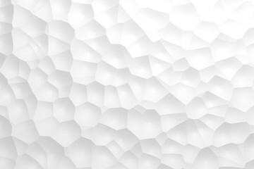 Abstract Background White Minimalist Geometric Pattern Wallpaper. 3d Render Abstract Minimal Background. Creative Minimalism Design. Simple Modern Texture Pattern White Background.