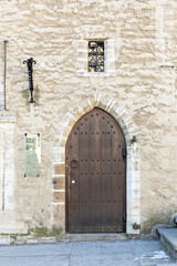Fototapeta na wymiar doors of old Tallinn