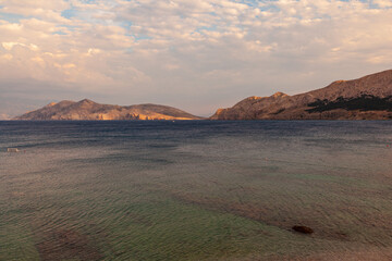 View of Baska beach