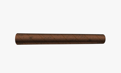 Cigar Vector Illustration Isolated on White
