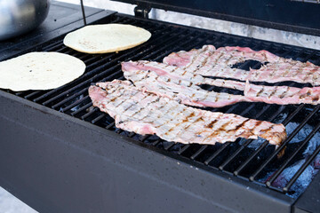 Carne asada a la parrilla