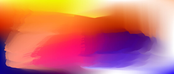 Orange-purple abstract background. Ragged structure. A fantastic drawing for your design.