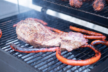 Corte de carne a la parrilla