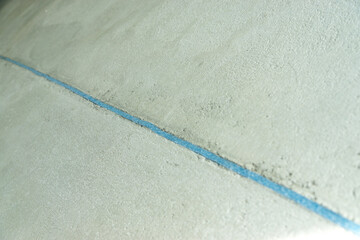 Zementestrich im Rohbau 