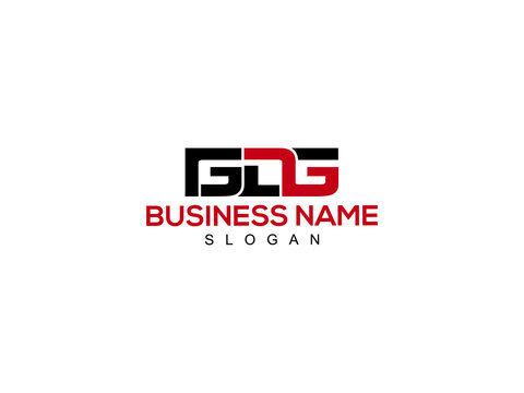 GDG Logo Letter Vector For Brand