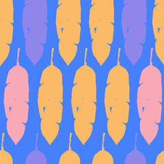 Modern Tropical Vector Seamless Pattern. Chic Summer Textile. Doodle Floral Background. Beautiful Male Shirt