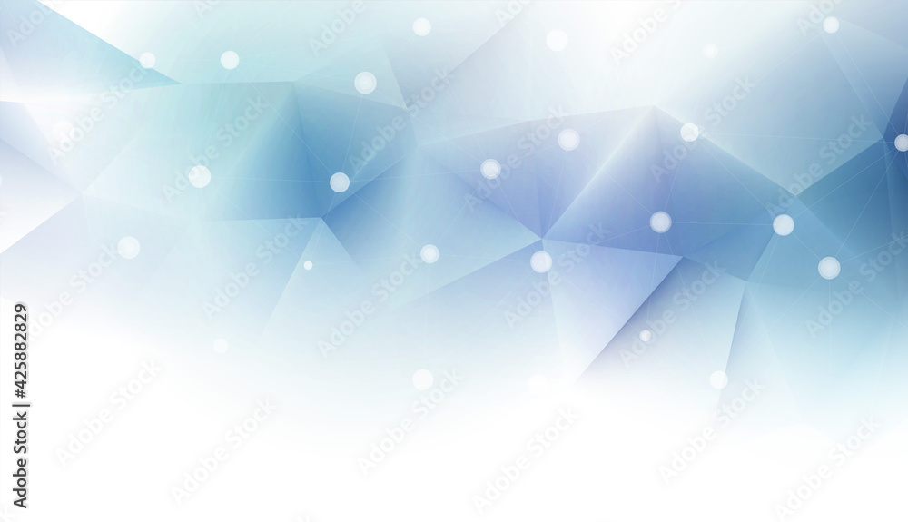 Poster abstract geometric background with transparent triangles. vector illustration. brochure design
