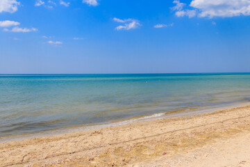 View of the Black sea in UKraine