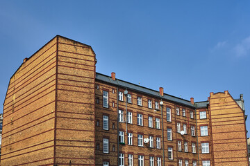 historic brick tenement house
