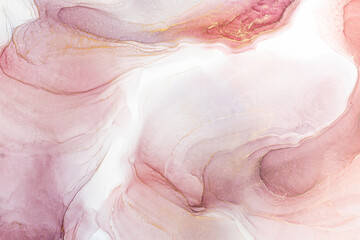 Obraz na płótnie Canvas Alcohol ink art colorful background. Fluid art texture. Marble illustration. Abstract wallpaper