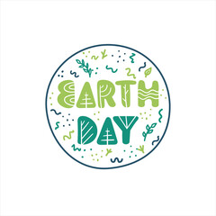 Earth Day. International Mother Earth Day. Environmental problems and environmental protection. Vector illustration.