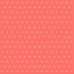 Easter pattern polka dots. Template background in red and blue polka dots . Seamless fabric texture. Vector illustration
