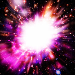 Fototapeta na wymiar Supernova. The elements of this image furnished by NASA.