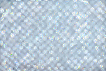 Abstract blurred background, shine and glitter rhinestones, symmetrical pattern