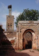 Kasbah Chellah in Rabat in Morocco
