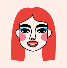 surreal beautiful teen