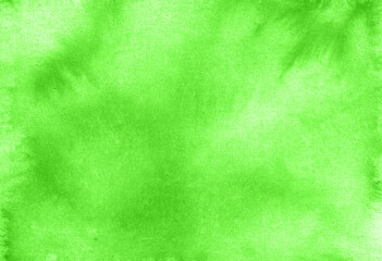 Abstract pastel watercolor hand painted background texture. aquarelle abstract emerald backdrop. horizontal template