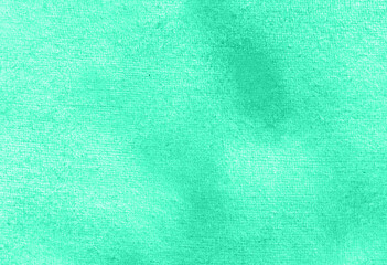 Abstract pastel watercolor hand painted background texture. aquarelle abstract emerald backdrop. horizontal template