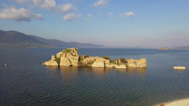 Lake Bafa also known as Lake &Ccedil;amici and in earlier times the Vafi Sea is a lake situated in southwestern Turkey, part of it within the boundaries of Milas district of Muğla Province - Turkey.