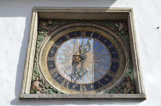 Tallinn, Estonia, Baltic, Clock